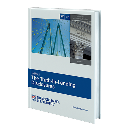 Book Cover - The Truth-In-Lending Disclosures